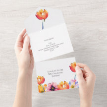 Lindo dobrável floral