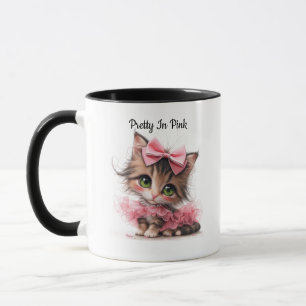 Lindo em Rosa. – Caneca de Gatinho