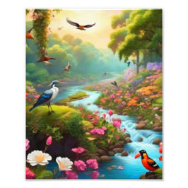 Lindo Paisagem Foto Alargamento