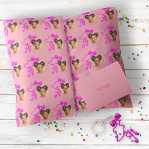Lindo Papel de Presente de Aniversário Bailarina S