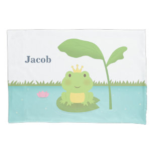 Lindo Príncipe Sapo do Lago para Decoração de Quar