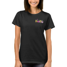 Lindo Você Sempre Me Faz Sorrir Camiseta colorida