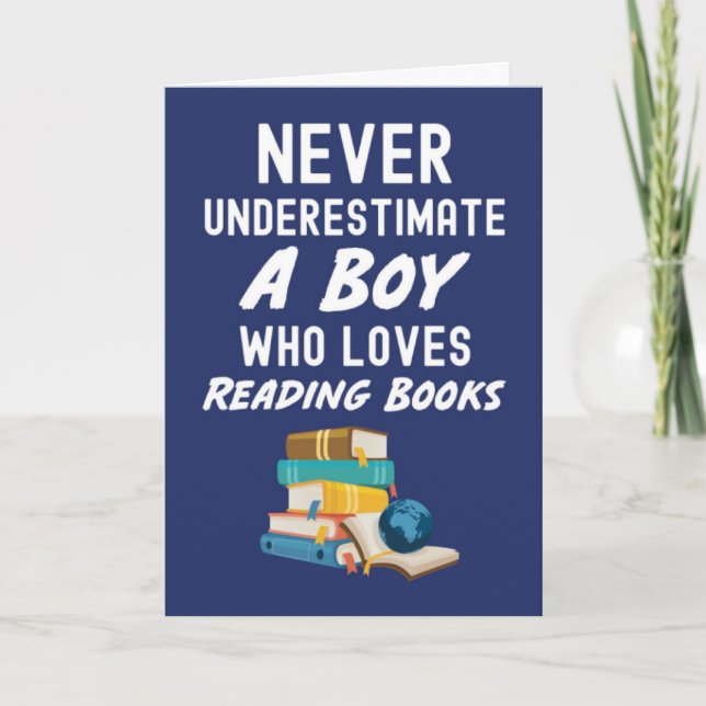 Lindos cartões de leitura azuis marinho para bebê  (Frente)