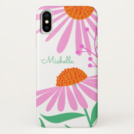 Lindos Daisies capas de telefone de nome personali