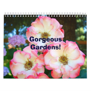 Lindos Jardins! Calendário Personalizado de Flores