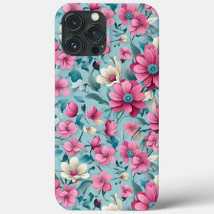 Lindos Vetores Flores Florais Sem Olhos Padrão