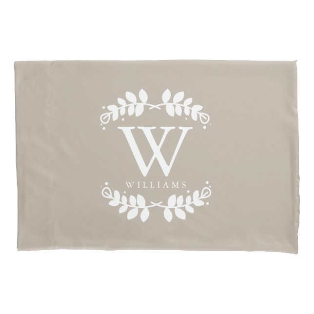 Linen Beige Monogrammed (Frente)