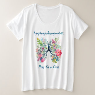 Linfhangioleiomatose LAM Plus T-Shirt Tamanho