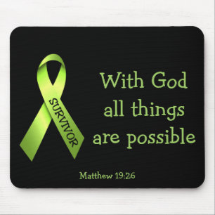 Linfoma Survivor Mousepad