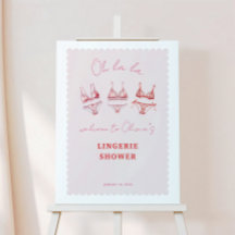 Lingerie rosa brilhante Bachelorette