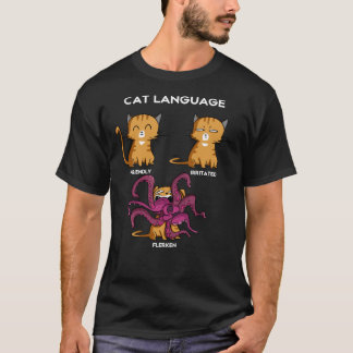 Língua Cat - Camisa T Essencial Flerken