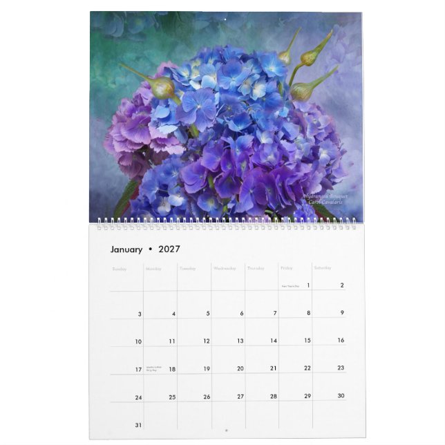 Língua do calendário 2015 da arte do romance 2 das (Jan 2027)