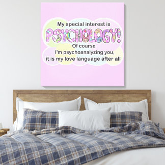 Linguagem do Amor Psicologia Canvas (TDAH, Autista