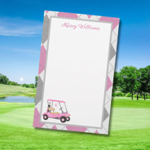 Linguagem Personalizada de Tema de Golfe Rosa Enca