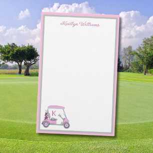Linguagem Personalizada de Tema de Golfe Rosa Enca