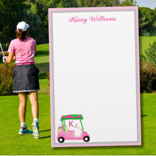 Linguagem Personalizada de Tema de Golfe Rosa Enca