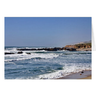 Linha costeira da Califórnia - Cartão
