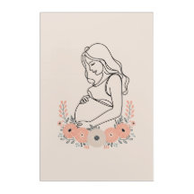 Linha de Arte Serena para Gravidez