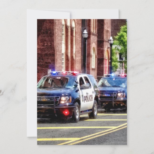 Linha de Carros de Polícia (Frente)