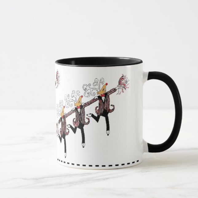 Linha de coro caneca da rena (Direita)
