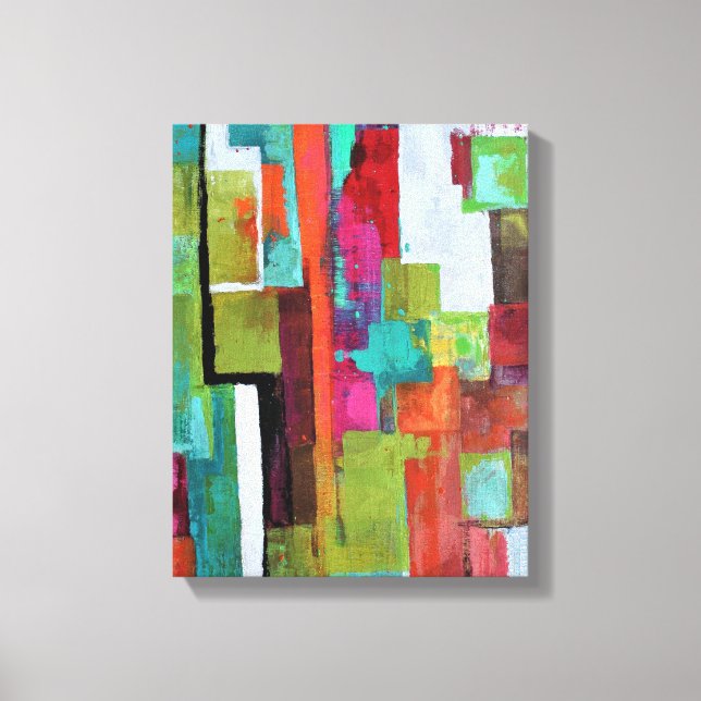 Linha de vida 11 x 14 Canvas (Frente)