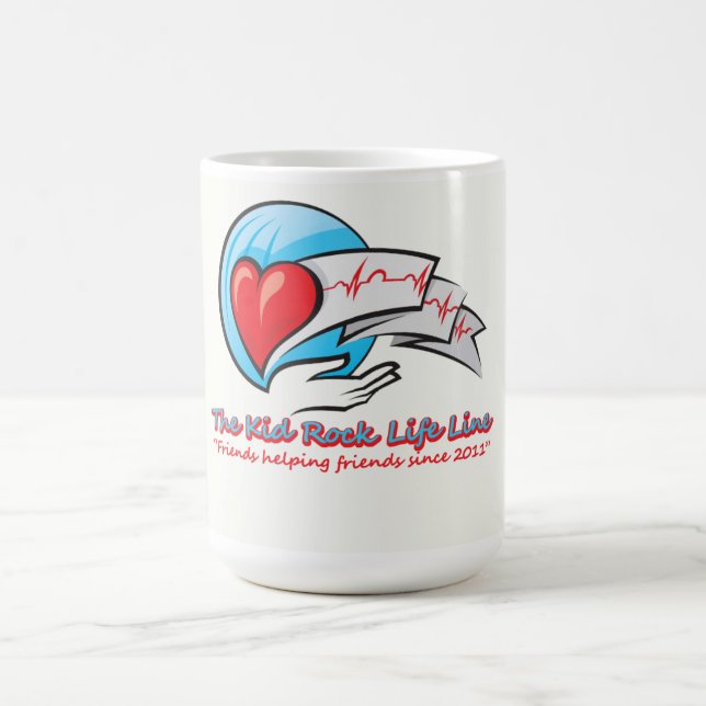 Linha de vida caneca de Kid Rock de café (Centro)