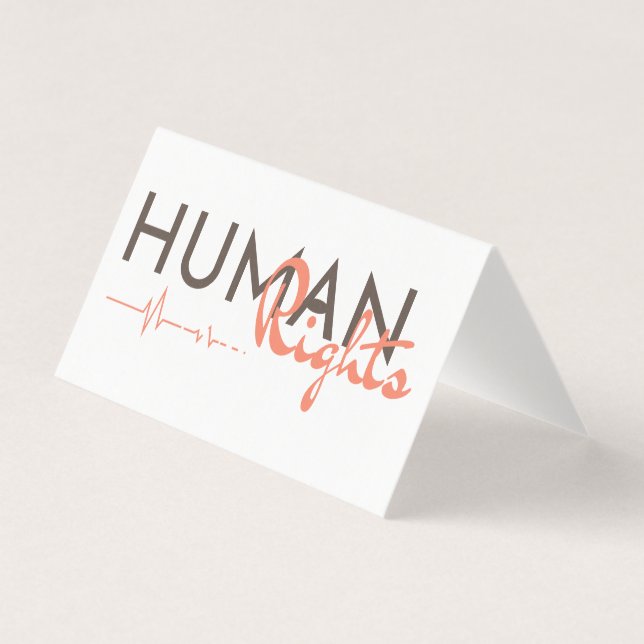 Linha de vida dos direitos humanos (Frente)