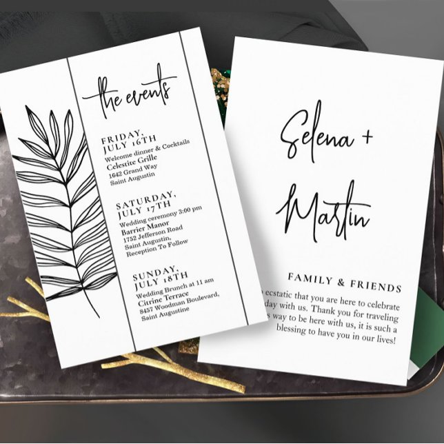 Linha do Tempo de Eventos de Casamento de Texto Bá (Criador carregado)