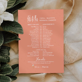 Linha do Tempo Mínimo de Dia de Casamento do Scrip