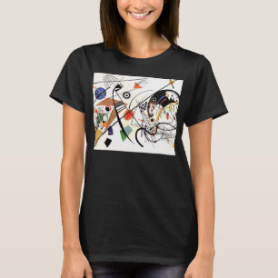 Linha t-shirt de Kandinsky Tranverse