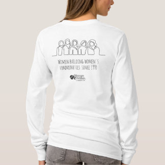 Linha T-Shirt Desenhando Mulheres Construindo Com 