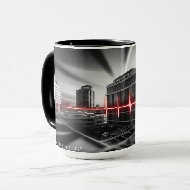 Linhagem de Cura: A Caneca do Pulso da Vida (Frente Esquerda)