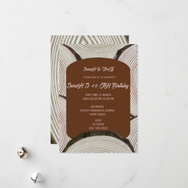 Linhas da coluna Árvore Núm. Azul de Convite à Apr (Frente/Verso In Situ)