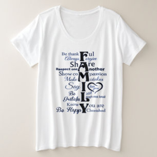 Linhas da família T-Shirt