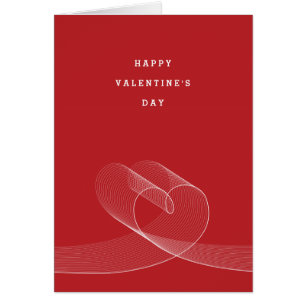 Linhas de amor Loopy cartão com fotos do