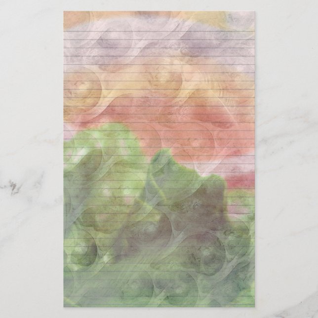 Linhas de papelaria com várias cores - opcionais (Frente)