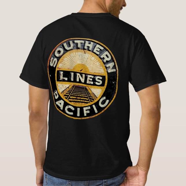 Linhas do Pacífico Sul 1 T-Shirt (Verso)