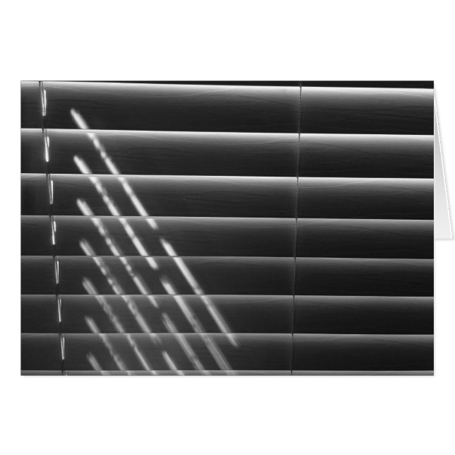 Linhas e Luz, Nó, Cartão (Frente Horizontal)