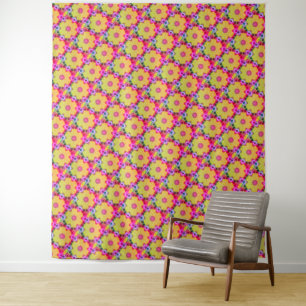 LINHAS PEQUENAS MODERNAS DE Mandala - Tapeçaria de