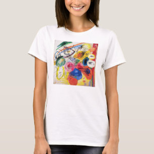 Linhas pretas t-shirt de Kandinsky