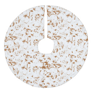 Linho Falso saia para árvore de Natal