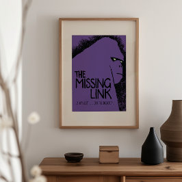 Link ausente - poster de filme de terror de vindim