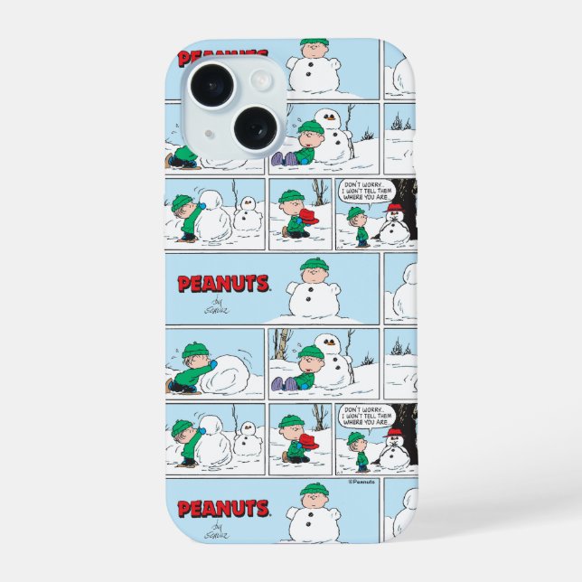 Linus constrói um boneco de neve (Verso)