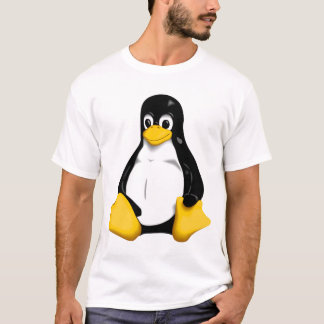 Linux/psto pelo t-shirt do ubuntu