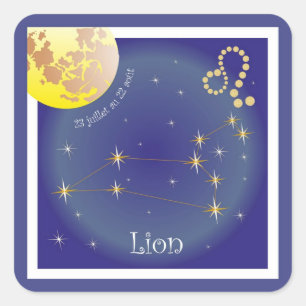 Lion 23 juillet au 22 août autocolantes