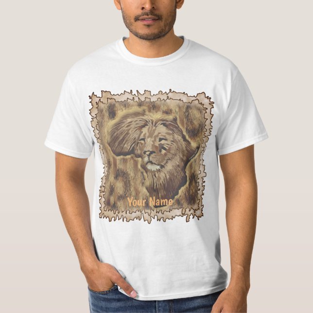 Lion Africa T-Shirt (Frente)