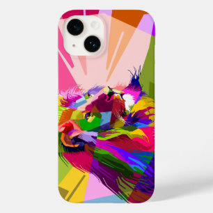 Lion Colorful Pop Prismatic Art Design-62501