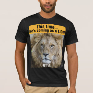 LÍON DE JUDAH JESUS ESTÁ VENDO T-SHIRTS T-SHIRT