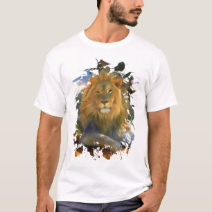 LION EM TORNO DE T-Shirt
