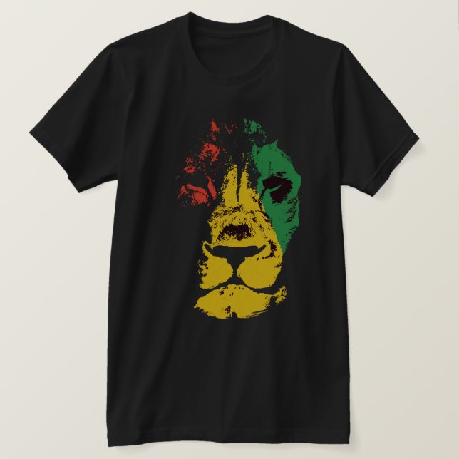 Lion Face T-Shirt (Frente do Design)